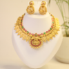 Lakshmi Charm Choker Necklace Set