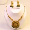 Ethnic lakshmi pendant necklace