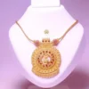 Lakshmi lotus pendant