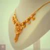 Golden Blossom Grace Necklace